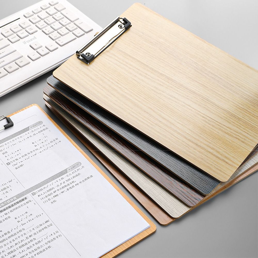 Document Scanner Portable - Carpeta de Madera Portátil para Notas