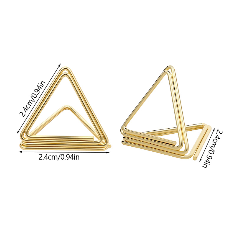 10 Soportes Metálicos Dorados  - Document Holder Stand reseña y precio