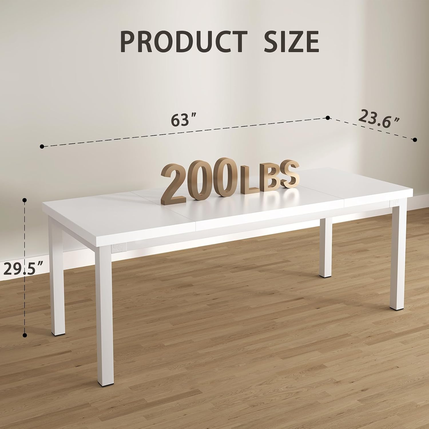 Escritorio para ordenador de 6 - Home Office Work Table reseña y precio