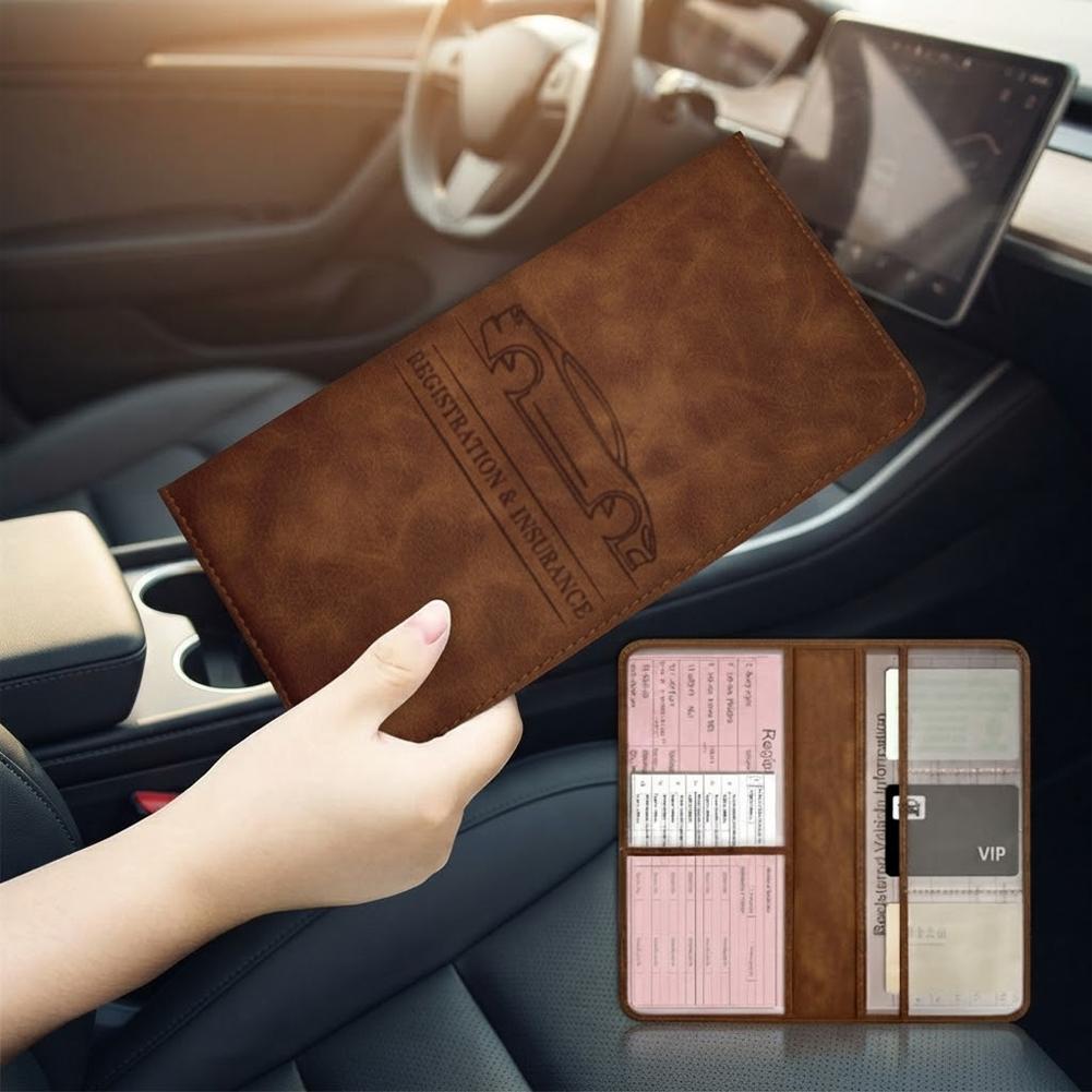 Cartera de Cuero PU para Docum - Document Holder Stand reseña y precio